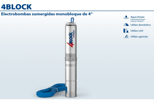 Bomba de agua sumergible